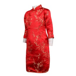 KD053 making children's red cheongsam children's clothing manufacturer KD053 making children's red cheongsam children's clothing manufacturer